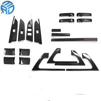 MRD Adapté à Toyota Land Cruiser LC200 2008-2021 Aspect carbone Pièces de décoration intérieure automobile