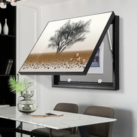 Cuadro Decorativo de Porcelana de Cristal para Caja de Medidor Eléctrico, Arte de Pared de Lujo para Decoración del Hogar, Venta al por Mayor de Fábrica