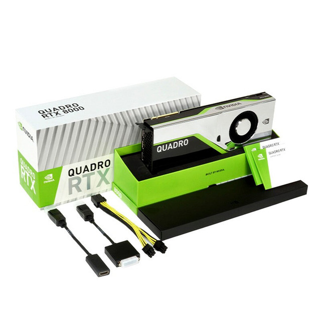 RTX8000Litai Quadro 48G Graphics Card AI Nvidia Deep Learning Computing Card Professional Intelligent Graphics