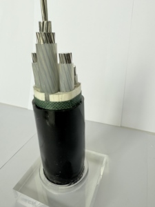 YJLV <span class=keywords><strong>NAXY</strong></span> NA2XY câble d'alimentation en aluminium simple gaine de chlorure de polyvinyle isolée en polyéthylène réticulée pour appareil ménager - Product Image 4