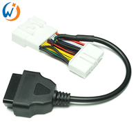 Cable OBDII de 26 pines para coche Tesla, conector macho y hembra, interfaz de reemplazo, OBD2, gran oferta