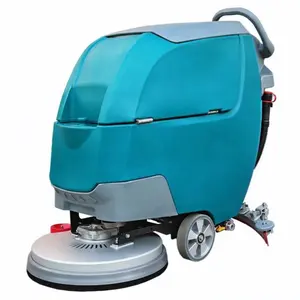 Auto Floor Washing Machine Marble Scrubber Dryer Walk Behind Cleaning Equipment