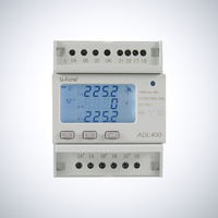 Compteur d'énergie triphasé Acrel ADL400 MID sur rail DIN, compteur de puissance numérique 100A pour la surveillance industrielle