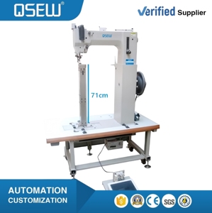 Machine à coudre industrielle robuste QS-8918 à point noué sur colonne, machine à coudre industrielle pour bagages en ABS - Product Image 1