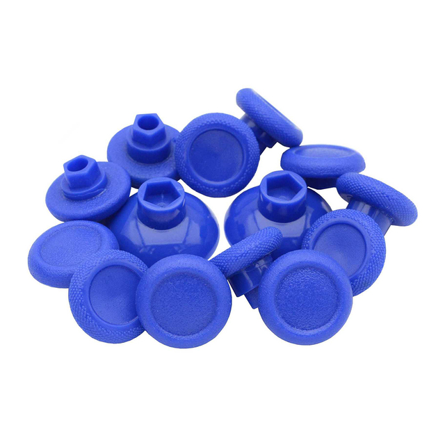 Honcam Silicone Thumstick Grips Extenders for PS4 PS5 Controller Galaxy Silicon Cover