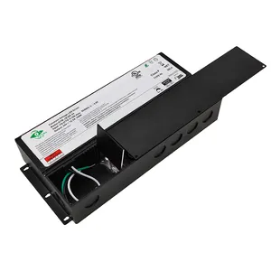 Fuente de alimentación led regulable triac 0-10V listado en UL 30W 5 en 1 controlador led regulable 12vdc 24vdc