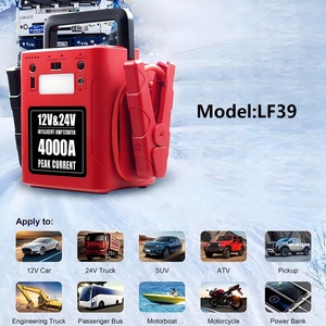 Bộ khởi động bình ắc quy xe tải & ô tô công suất cao 56000mAh 4000A, pin Lithium 12V 24V, dùng được cho xe máy - Product Image 5