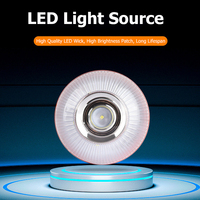 Lampe d'Urgence Voiture V16 LED Torche Stroboscopique, Lumière d'Avertissement Étanche pour Accident Routier à Batterie Remplaçable