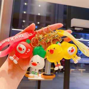 Llavero Colgante de Pato para Bolso, Decoración para Coche, Diseño Exquisito para Parejas y Familias - Product Image 3