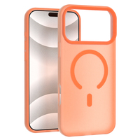 Coque de téléphone magnétique antichoc en silicone mat pour iPhone 17 18 Pro, compatible avec la recharge sans fil, pour iPhone 16 15 14 Pro