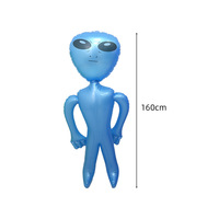 Nouveau PVC Halloween Noël Anniversaire Bar Fête Décorations Gonflable Alien Jouets