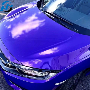 Venta al por mayor PET TPU Cast Polymeric HD Aurora Explode Purple Car Wrap Vinilo 1.52X1 8M/5X60FT Tamaño de rollo completo Directo de fábrica - Product Image 3