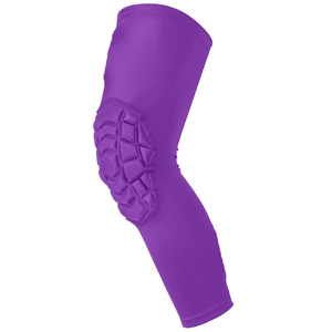 2 protections de genou de sport unisexe à compression pour la gym, l'entraînement, le cyclisme, la course à pied – Équipement de soutien et de protection - Product Image 5