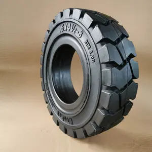 wholesale rubber forklift spare parts solid tyres size range from 4.00-8 to 300-15