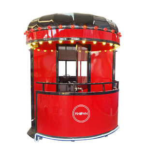 2025 chariot mobile de remorque de nourriture de camion de vente de crème glacée personnalisé avec kiosque de cuisine de rue de congélateur de réfrigérateur - Product Image 6