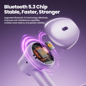 หูฟังไร้สาย Toocki แบบตัดเสียงรบกวน ENC หูฟังอินเอียร์ - Product Image 5