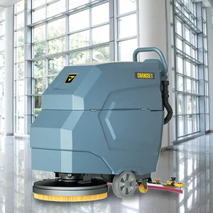 M60 Compact Cordless Electric Tile Clean Machine Floor Scrubber Walk Behind