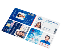 Imprimante haute définition Hidfargo HDP5000E Rtransger, impression recto simple, imprimante de cartes d'identité PVC 96600 pour cartes d'étudiant, impression de cartes NFC