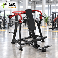 Machine à presser les épaules assise à charge libre SK China Factory, avec bras indépendants, fournisseur d'équipements de gym commerciaux OEM ODM