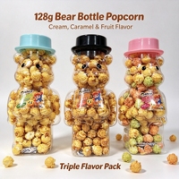 128g Popcorn Manis Instan Kaleng Kecil OEM ODM Pasokan Grosir Langsung Pabrik untuk Anak-anak & Dewasa
