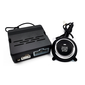 Sistem Pengaktifan Mesin Tanpa Kunci PKE Tombol Tekan <span class=keywords><strong>Starter</strong></span> Jarak Jauh 12V Mobil Auto Start Alarm Mobil <span class=keywords><strong>Remote</strong></span> Control - Product Image 3