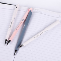 Bolígrafo Metálico Borrable de Punta Fina de 0.5mm con Diseño de Animales Kawaii Personalizados, Tacto Suave de Plástico y Goma, Regalo Promocional para Niños