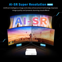 Android TV Box Amlogic S905x5m, 4GB de RAM, 128GB, Decodificación 8K, Wifi de Doble Banda, Control Remoto por Voz, Alto Rendimiento