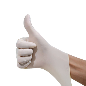 Gants d'examen en latex sans poudre, gants de travail en latex, gants médicaux en latex jetables sans latex - Product Image 1