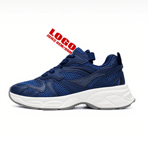 <span class=keywords><strong>Sneakers</strong></span> Casual Estive da Donna con Zeppa Alta e Plateau, Scarpe Sportive Traspiranti in Rete con Lacci e Design Piatto - Product Image 3