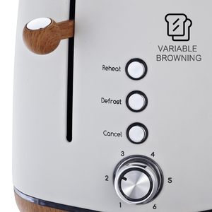 Hervidor Eléctrico Moderno de 1.7L con Acabado de Madera y Juego de Tostadora, Jarra Calentadora de Agua, Hervidor Eléctrico para Hotel - Product Image 4