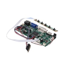 Placa Controladora LCD HD-MI DVI VGA Audio, Módulo de Audio para PC, Kit de Bricolaje, Pantalla de 15.6 Pulgadas B156XW02 1366X768 1 Canal 6/8 bits, Panel de 40 Pines
