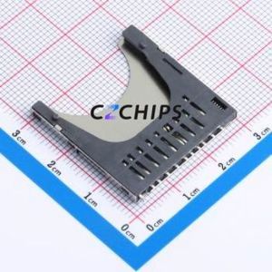 TF-03A SD Card / Memory Card Connector SMD Connector Self-Return Type Standard SD Card Card Holder 2.76mm - Product Image 2
