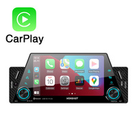 5 pouces 9 pouces 1Din MP5 lecteur DVD de voiture universel voiture stéréo écran tactile moniteur Autoradio système Audio Carplay Android autoradio