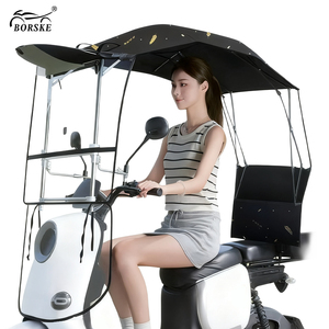 Parasol Delantero Moderno para Scooter Borske, Duradero, Protección Solar para Todo Clima, Impermeable, Plegable, de Instalación y Desmontaje Rápidos, para Motocicleta - Product Image 1