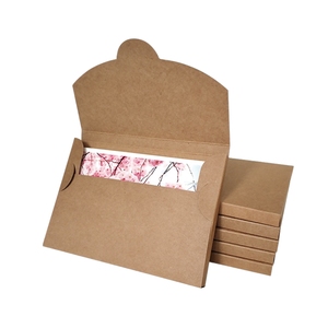 Embalaje de regalo blanco plano plegable personalizado, bufanda de seda, sobres de papel, caja de envío, cajas de sobres Diy PARA EL Día de la madre - Product Image 1