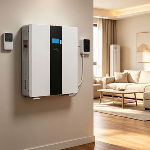 Bateria de Armazenamento de Energia Inteligente Montada na Parede para Casa, Bateria LiFePO4 51.2V 100AH para Sistema Solar Residencial - Product Image 6