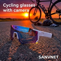 Gafas de Sol Inteligentes para Ciclismo en Carretera US Stock 2026 SNT SOLIS POV con Cámara de 8MP, Lentes Polarizadas, ChatGPT, Traducción por IA