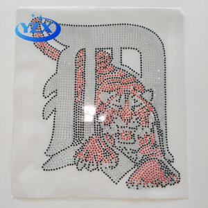 Transferencias Termoadhesivas Personalizadas con Pedrería de los Detroit Tigers, para Ropa Deportiva de Béisbol, Listas para Enviar de Fábrica YZX - Product Image 5