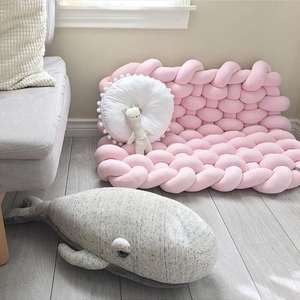 Tapis de jeu torsadé doux et antidérapant, décoration d'intérieur, <span class=keywords><strong>coussin</strong></span> de siège - Product Image 1