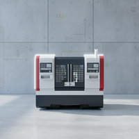 Tour CNC à entraînement central haute efficacité pour pièces de rouleaux d'essieu de véhicules