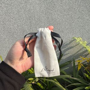 Bolsa de Almacenamiento con Cordón de Lona Ecológica Personalizada, Bolsa de Algodón con Logotipo Propio, Bolsa de Algodón Plegable de Lona Orgánica - Product Image 5