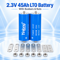 Stok Baterai Lithium Titanate Semi-solid State LTO 2.3V 40Ah/45Ah Maks 20C 25000 Siklus Daya Tinggi Audio