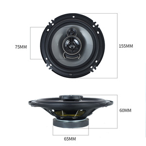 Altavoz coaxial Pioneer de 4 pulgadas para coche, rango completo, 100 mm, negro - Product Image 3