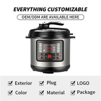 Autocuiseur Électrique Multifonctionnel Intelligent 5L 6L à Pression Automatique et Cuisson Rapide Instantanée pour Usage Domestique Allemand