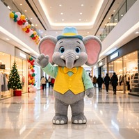 Costume de mascotte adulte Leehom personnalisé, mignon, en forme de dragon, dinosaure de dessin animé, en matériau EVA, unisexe, pour événements sportifs, défilés