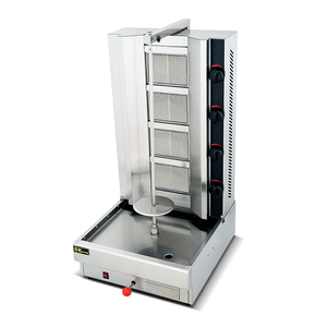 Vente flash : Machine à kebab au gaz à 4 brûleurs, machine à shawarma commerciale, barbecue au gaz à vendre - Product Image 3