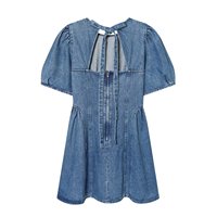 PB&ZA Femme 2026 Nouvelle Collection Printemps Robe Chic Tendance Style Cowboy à Jupe Trompette Vintage Manches Courtes Robe Mujer