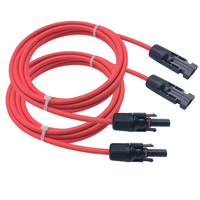 Câble d'extension solaire 2,5 mm 4 mm 6 mm, connecteur de panneau solaire 1 m mâle et femelle, connecteur PV avec câble solaire, Solarkabel