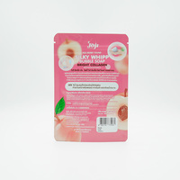 Sachet d'emballage multi-couches à fermeture éclair pour savon moussant, sac en plastique anti-humidité pour usage quotidien avec shampoing
