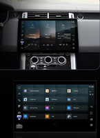 Autoradio portable Android 15 de 13,3 pouces avec écran tactile, CarPlay, GPS, lecteur MP3/MP4 pour Range Rover Sport 2013-2018